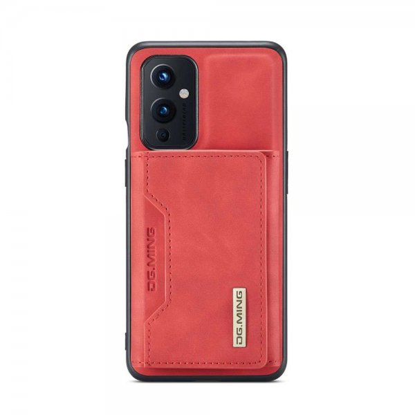 OnePlus 9 Cover M2 Series Aftageligt Kortholder Rød