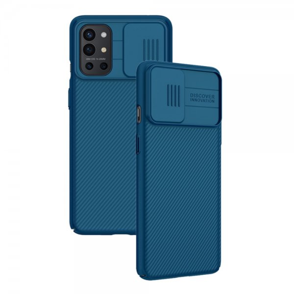 OnePlus 9R Cover CamShield Blå