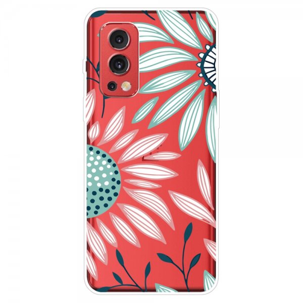 OnePlus Nord 2 5G Cover Motiv To Blomster