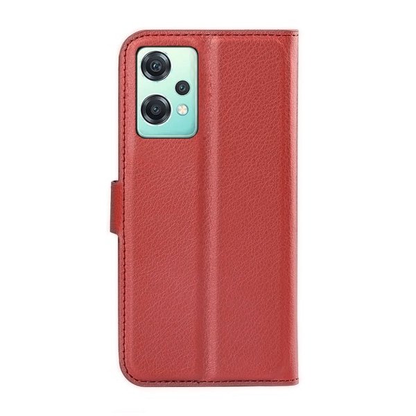 OnePlus Nord CE 2 5G Etui med Stativ Brun