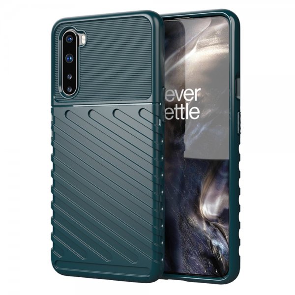 OnePlus Nord Cover Thunder Series Grøn