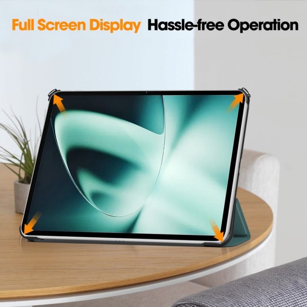 OnePlus Pad Etui Trifold Grøn