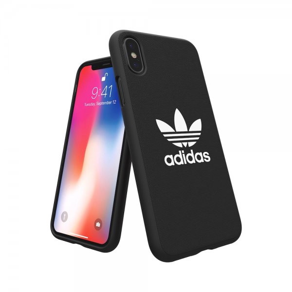 iPhone X/Xs Cover OR Trefoil Snap Case ADICOLOR SS18 Sort