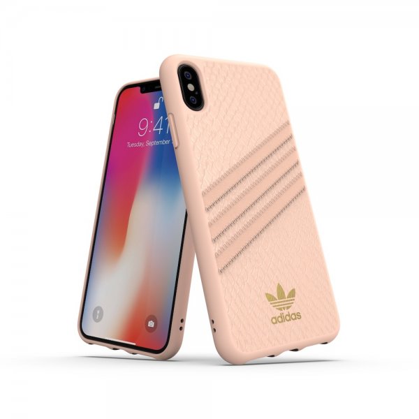 iPhone Xs Max Cover OR Moulded Case Snake FW18 Lyserød