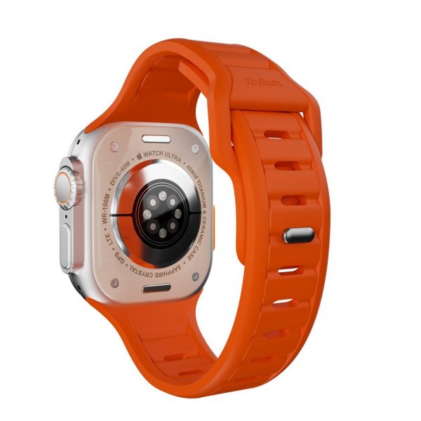 Apple Watch 44/45/46mm/Apple Watch Ultra Armbånd Journey Electric Orange