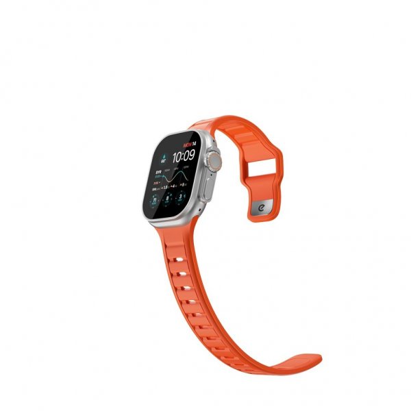 Apple Watch 44/45/46mm/Apple Watch Ultra Armbånd Journey Electric Orange