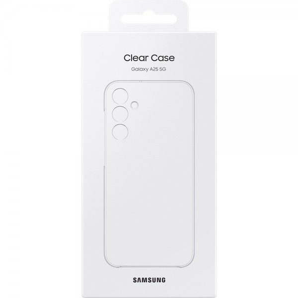 Original Galaxy A25 Cover Clear Case Transparent
