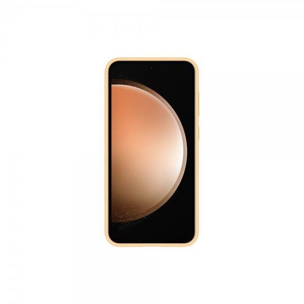 Original Galaxy S23 FE Cover Silicone Case Apricot