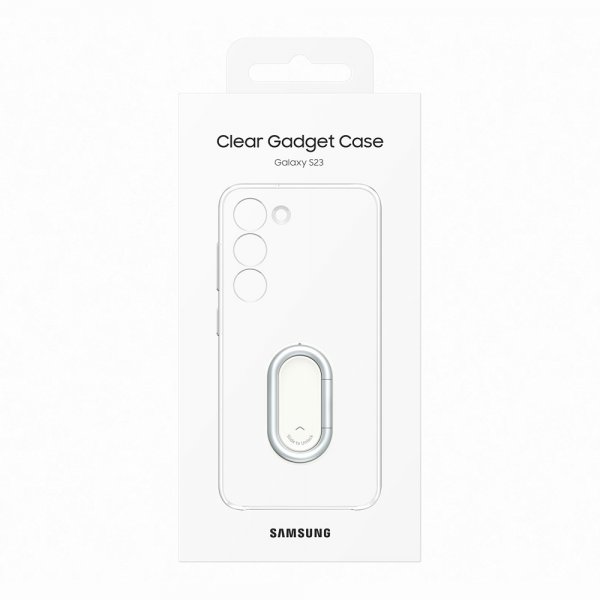 Original Galaxy S23 Cover Clear Gadget Case Transparent