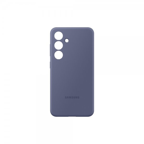 Original Galaxy S24 Cover Silicone Case Violet