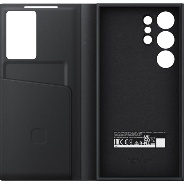 Original Galaxy S24 Ultra Etui Smart View Wallet Case Sort