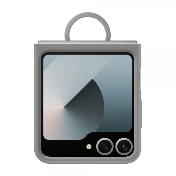 Original Galaxy Z Flip 6/Flip 7 FE Cover Silicone Case Grå