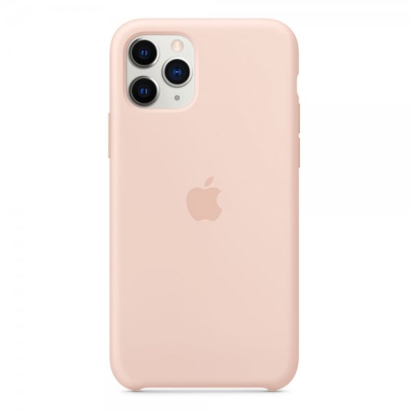 Original iPhone 11 Pro Cover Silikoneei Case Pink Sand