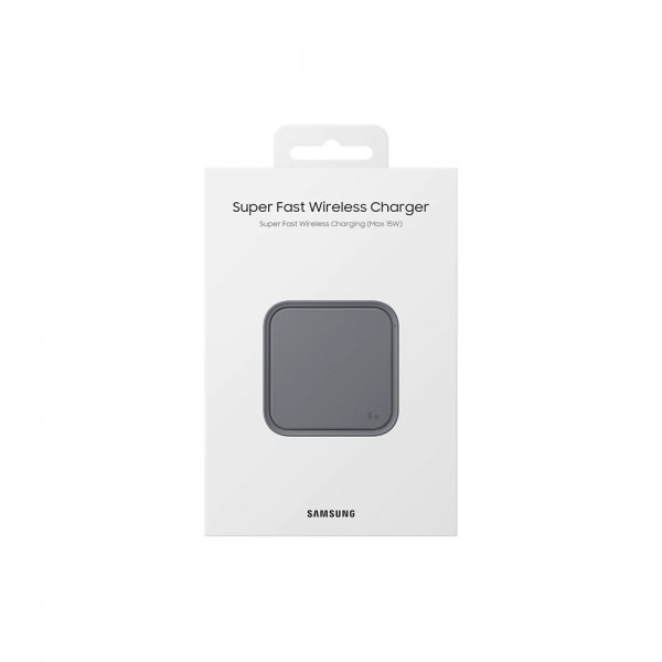 Original Trådløs oplader Super Fast Wireless Charger Dark Gray