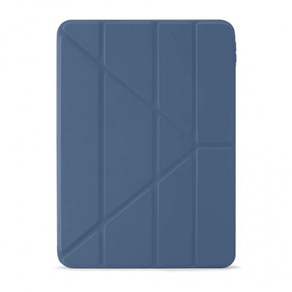 iPad Air 10.9 (gen 4/5) Etui Origami Shield Marineblå
