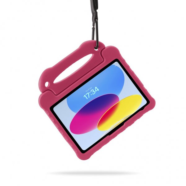 iPad 10.9 (gen 10)/iPad 11 (A16) Cover Activity Case Lyserød