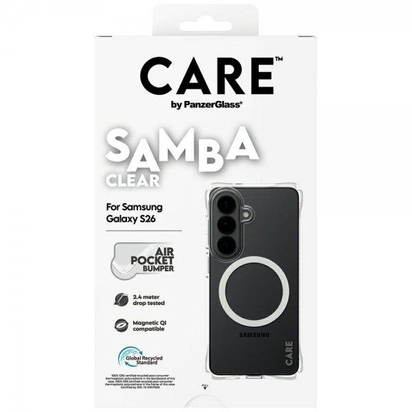 Samsung Galaxy S26 Cover Samba MagSafe Transparent