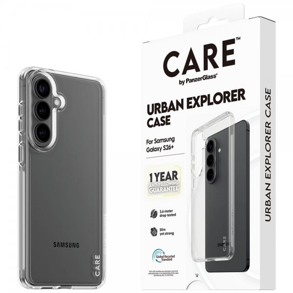 Samsung Galaxy S26 Plus Cover Urban Explorer Transparent