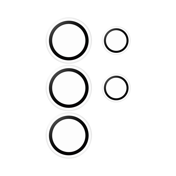 Samsung Galaxy S26 Ultra Kamerabeskytter Hoops Transparent