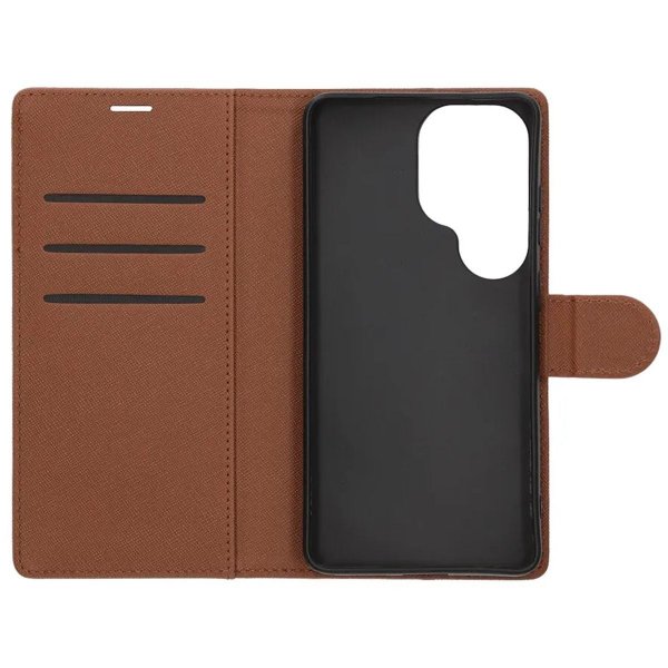 Samsung Galaxy S26 Ultra Etui med Stativ Brun