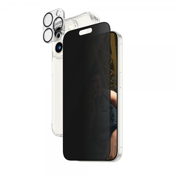 iPhone 15 Pro 3-in-1 Bundle Set Privacy
