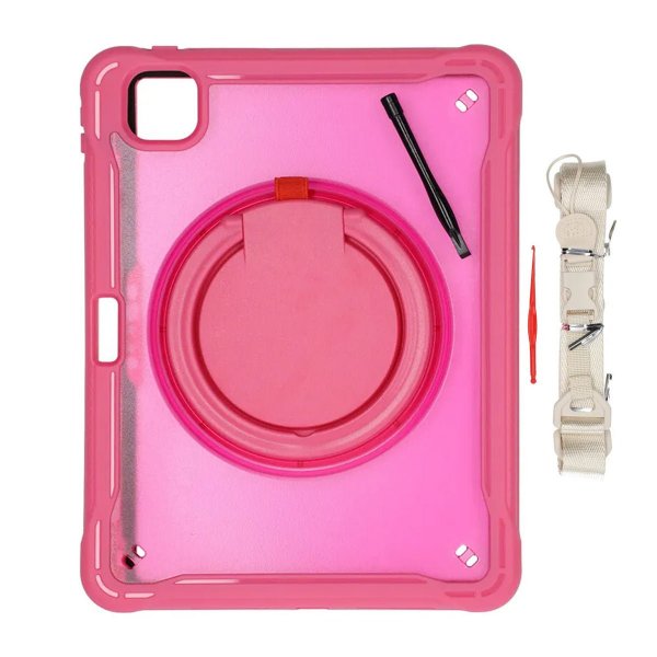 iPad Pro 11 (M4/M5) Cover med Stativ Rød
