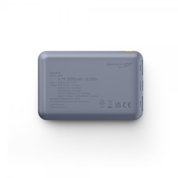 Powerbank Plus 5000 mAh Blå