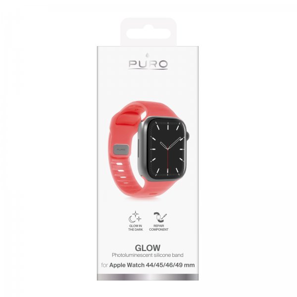 Apple Watch 44/45/46/Ultra 49mm Armbånd Glow Orange