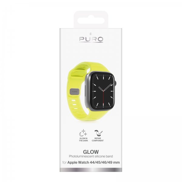 Apple Watch 44/45/46/Ultra 49mm Armbånd Glow Gul