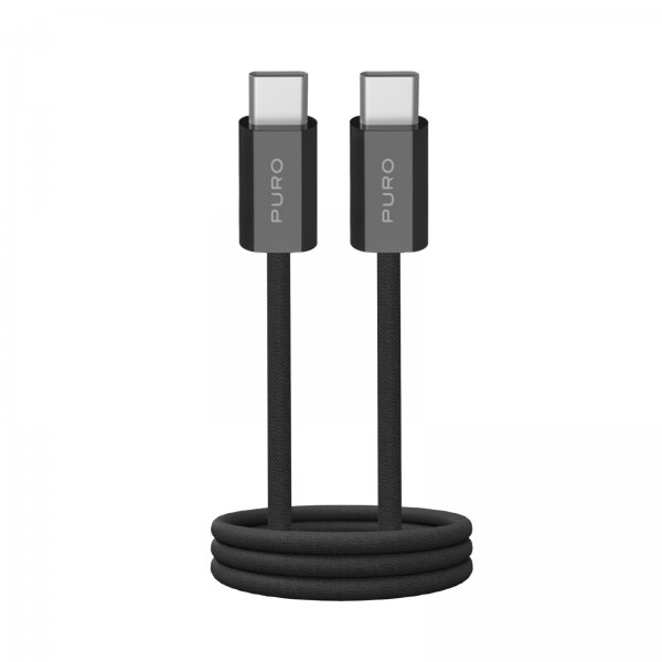 Kabel Fabrik 2.0 60W USB-C til USB-C 1.5m Sort