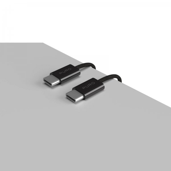 Kabel Fabrik 2.0 60W USB-C til USB-C 1.5m Sort