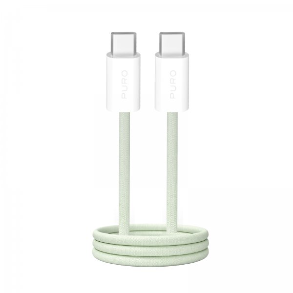 Kabel Fabrik 2.0 60W USB-C til USB-C 1.5m Grøn