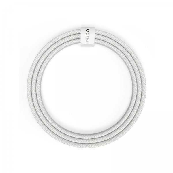 Kabel Fabrik 2.0 60W USB-C til USB-C 1.5m Hvid