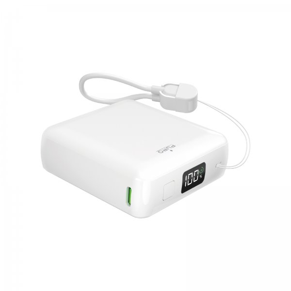 Powerbank Power Cube 10 20W Hvid