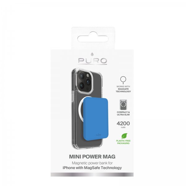 MagSafe Powerbank Mini Power Mag Blue Lagoon
