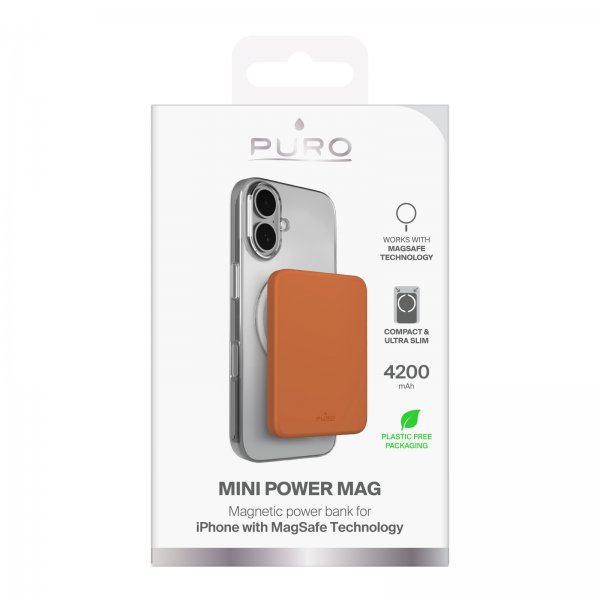 Powerbank Mini Power Mag 4200 mAh Orange