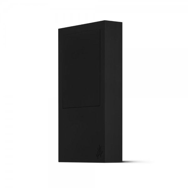 ROCK dubbel USB-laddare 2-i-1 Fickladdare Svart