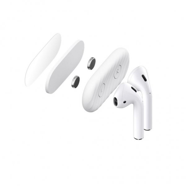 AirDockz Magnetisk hållare för Airpods Vit