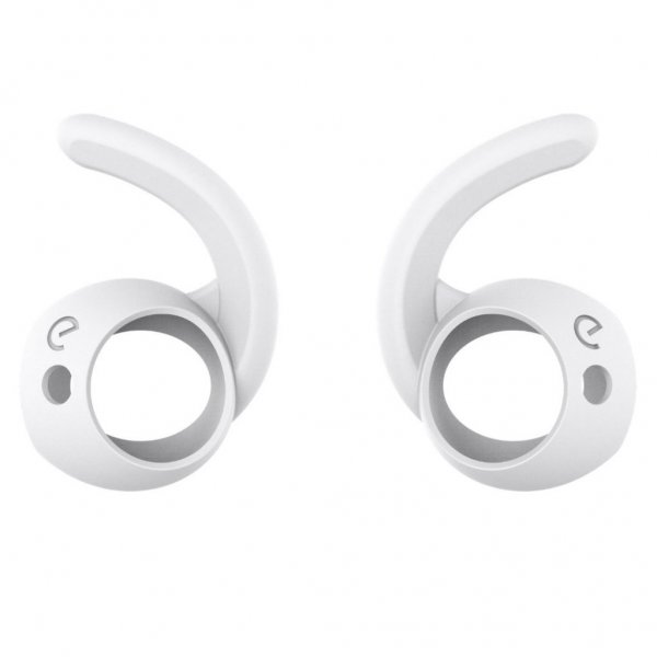 EarBuddyz Ear Hooks för AirPods och EarPods Vit