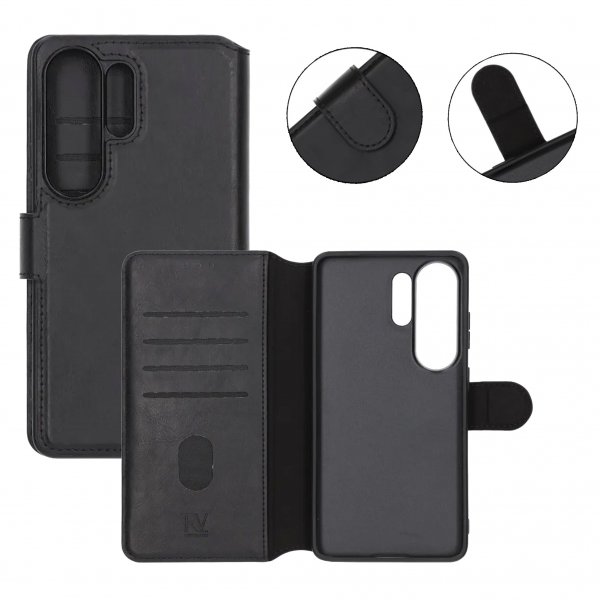 Samsung Galaxy S26 Ultra Etui 4 Kortholder Sort