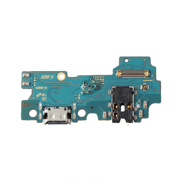 Samsung A22 4G ladekontakt med hovedtelefonstik OEM