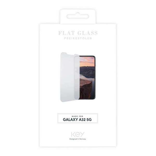 Samsung Galaxy A02s/A12/A32 5G Skærmbeskytter Flat Glass Preikestolen
