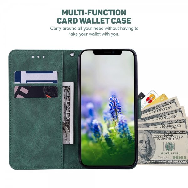 Samsung Galaxy A03 Etui Mønster Grøn