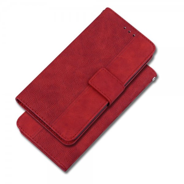 Samsung Galaxy A03 Etui Mønster Rød