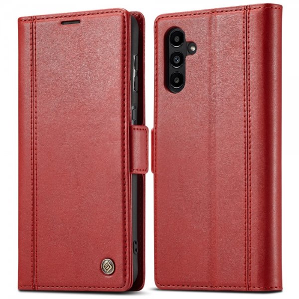 Samsung Galaxy A04s/Galaxy A13 5G Etui med Kortholder Rød