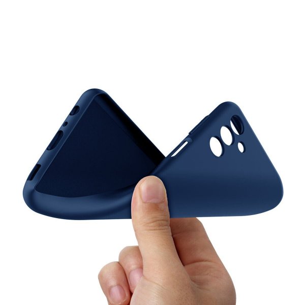Samsung Galaxy A04s Cover Silikone Blå