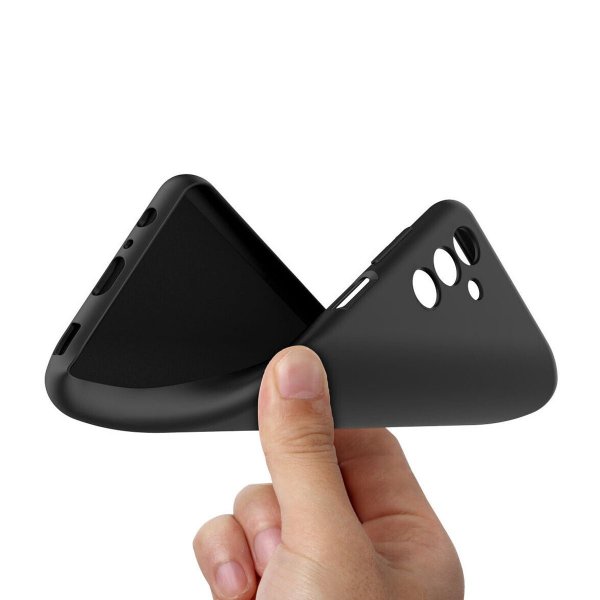 Samsung Galaxy A04s Cover Silikone Sort