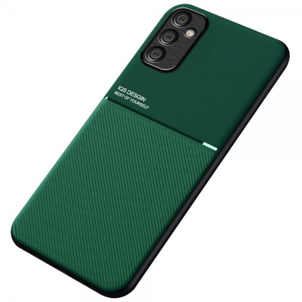 Samsung Galaxy A05s Cover med Metalplade Grøn