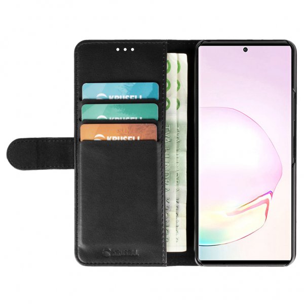 Samsung Galaxy A12 Etui PhoneWallet Sort