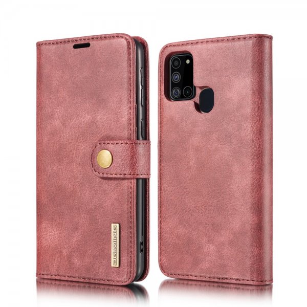 Samsung Galaxy A21s Etui Löstagbart Cover Rød